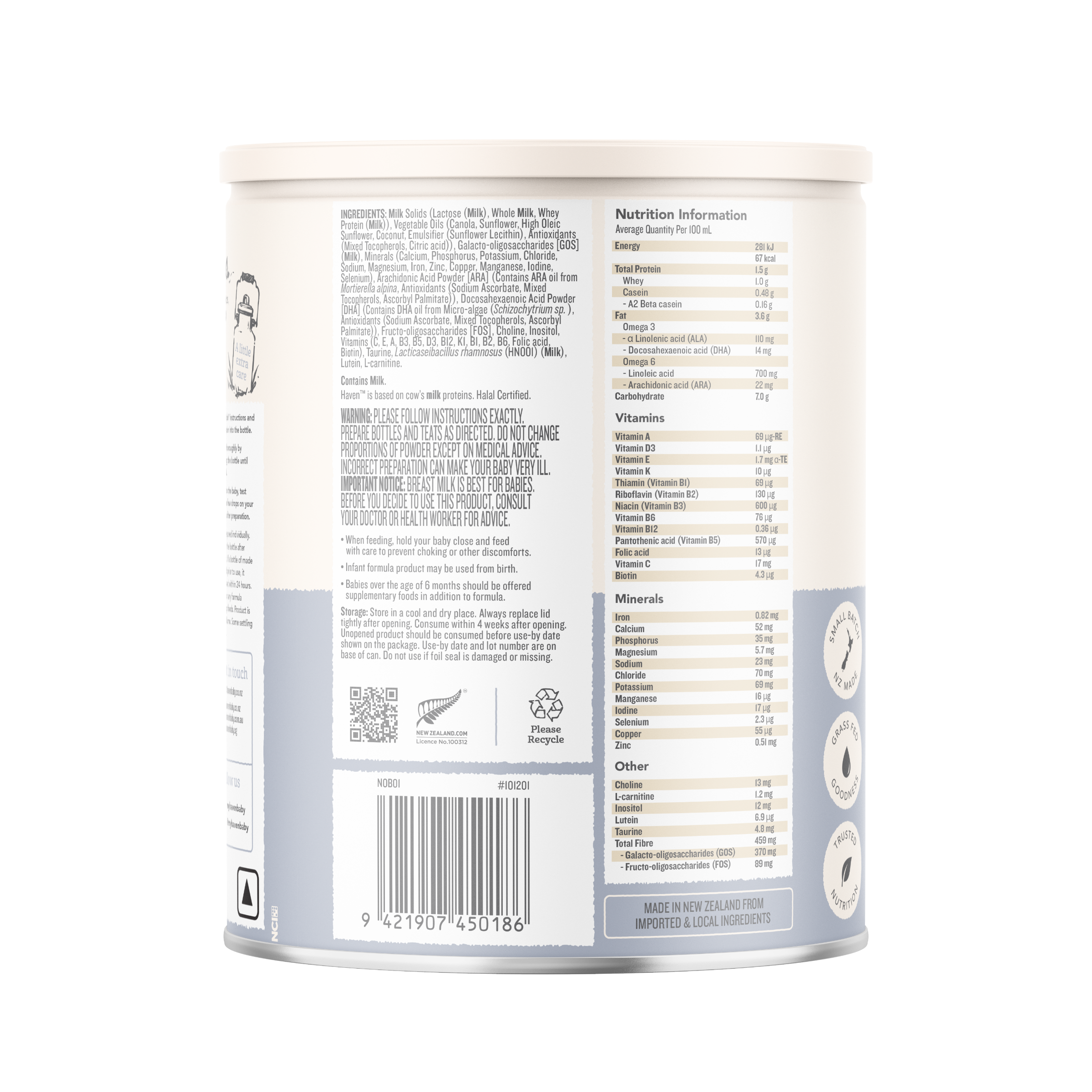 Haven A2 Cow Infant Formula